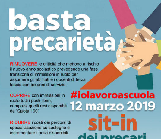 Volantino sit-in precari scuola 12 marzo 2019 Genova (00000003)